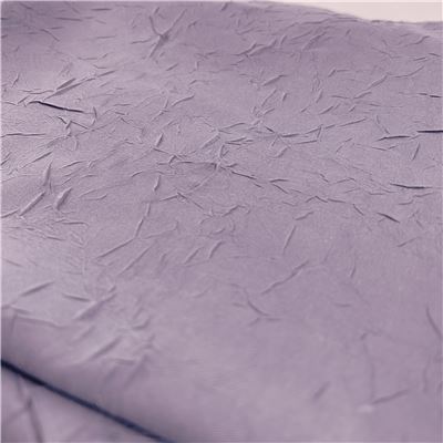 Nappe polyester froissé permanent