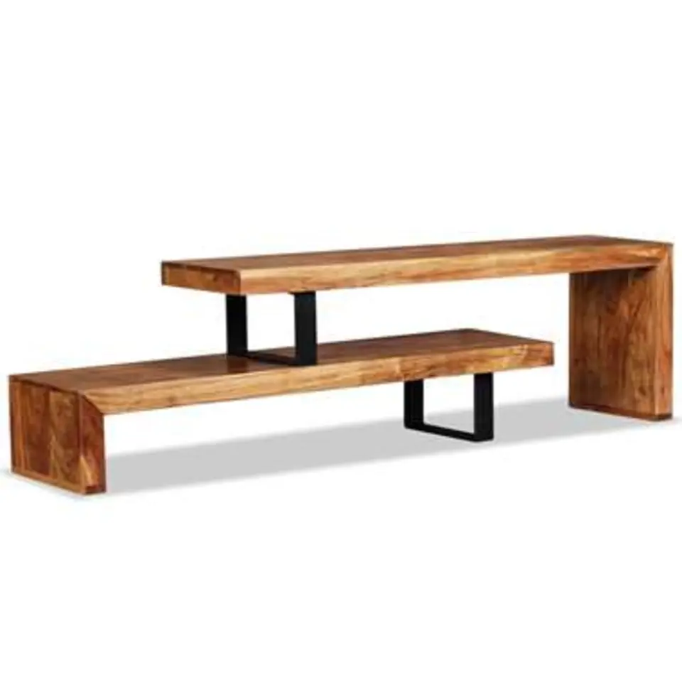 vidaXL - Tv-meubel - Bruin - Hout