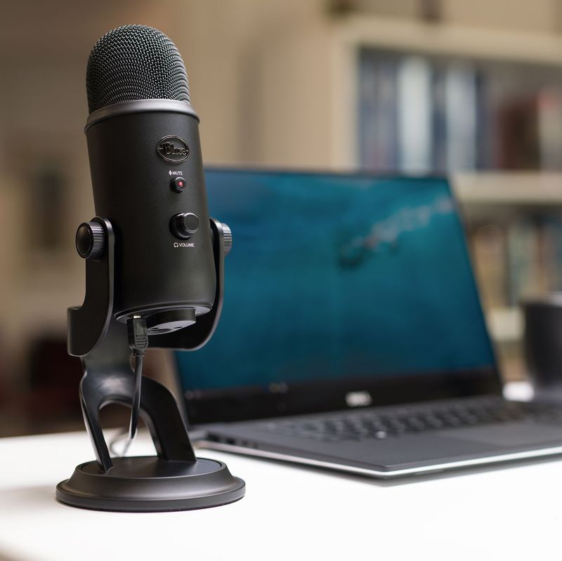 Blue Microphones - Yeti - Microfoon - Blackout - USB - Studiokwaliteit