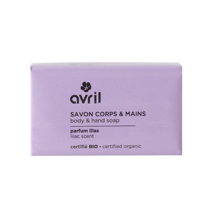 Savon corps et mains Lilas