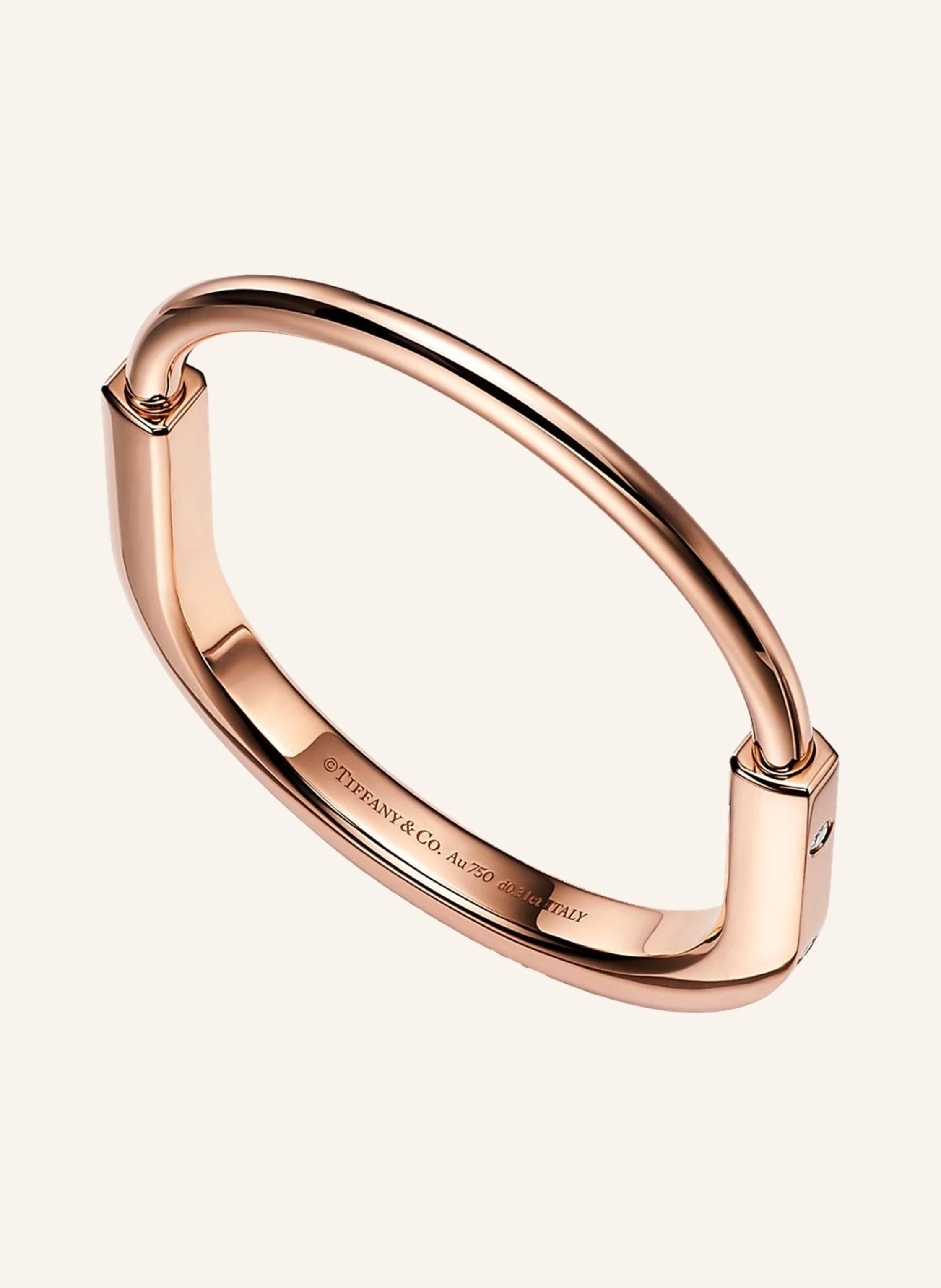 TIFFANY & Co. Tiffany Lock ARMREIF aus 18 Karat Roségold