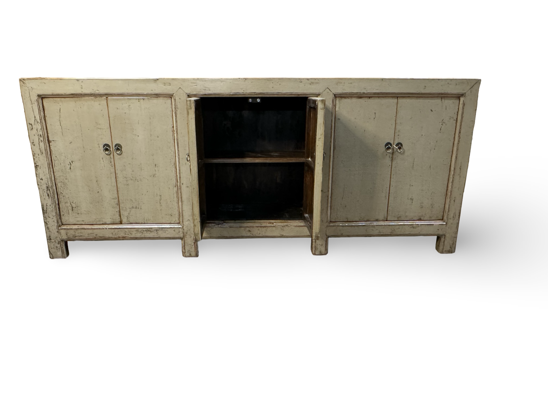 Dressoir grijs 6 deuren lak uniek Dressoir grijs 6 deur lak uniek