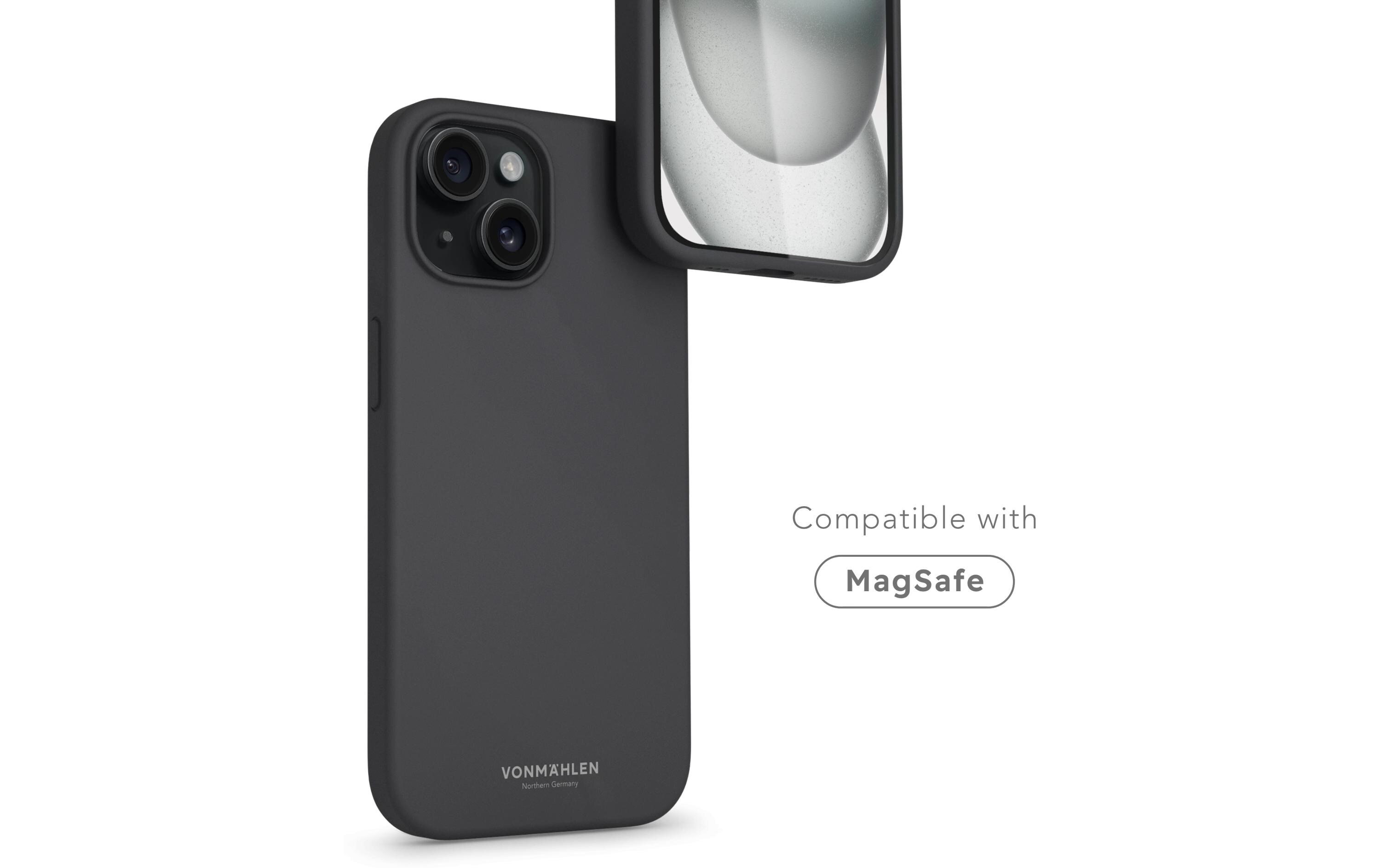 Back Cover Eco Silicone iPhone 15 Plus NavySilicone Backcover für das Apple iPhone 15 Plus
