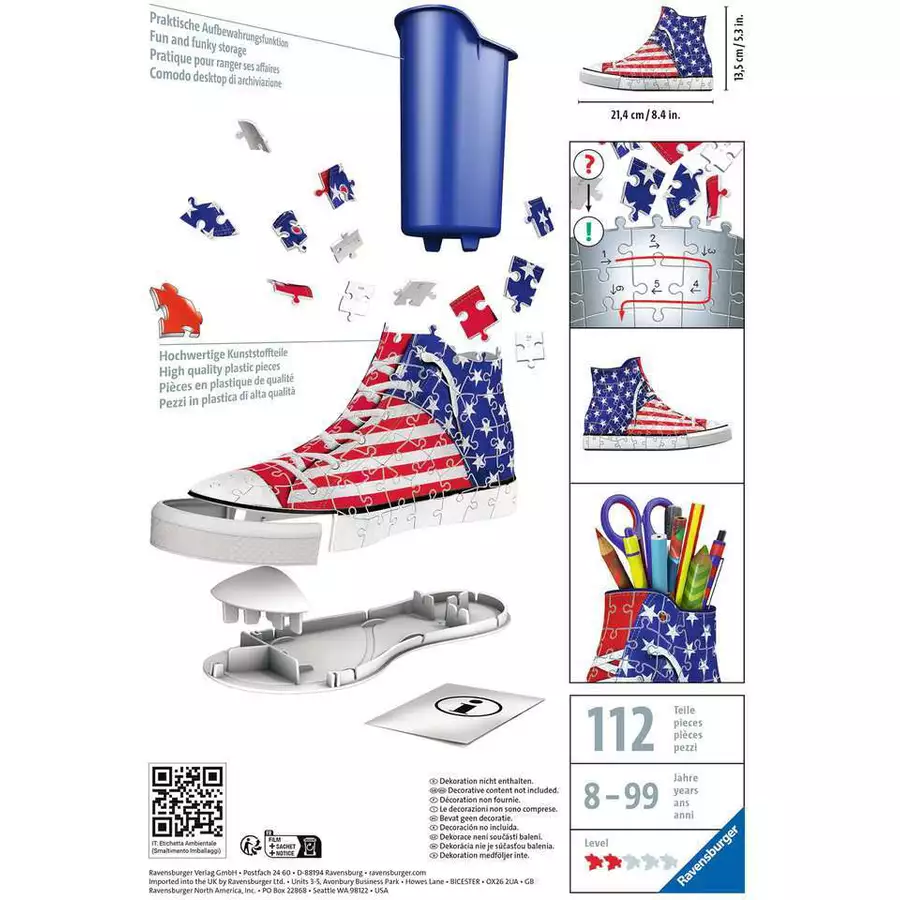 Ravensburger Sneaker - American Style bunt
