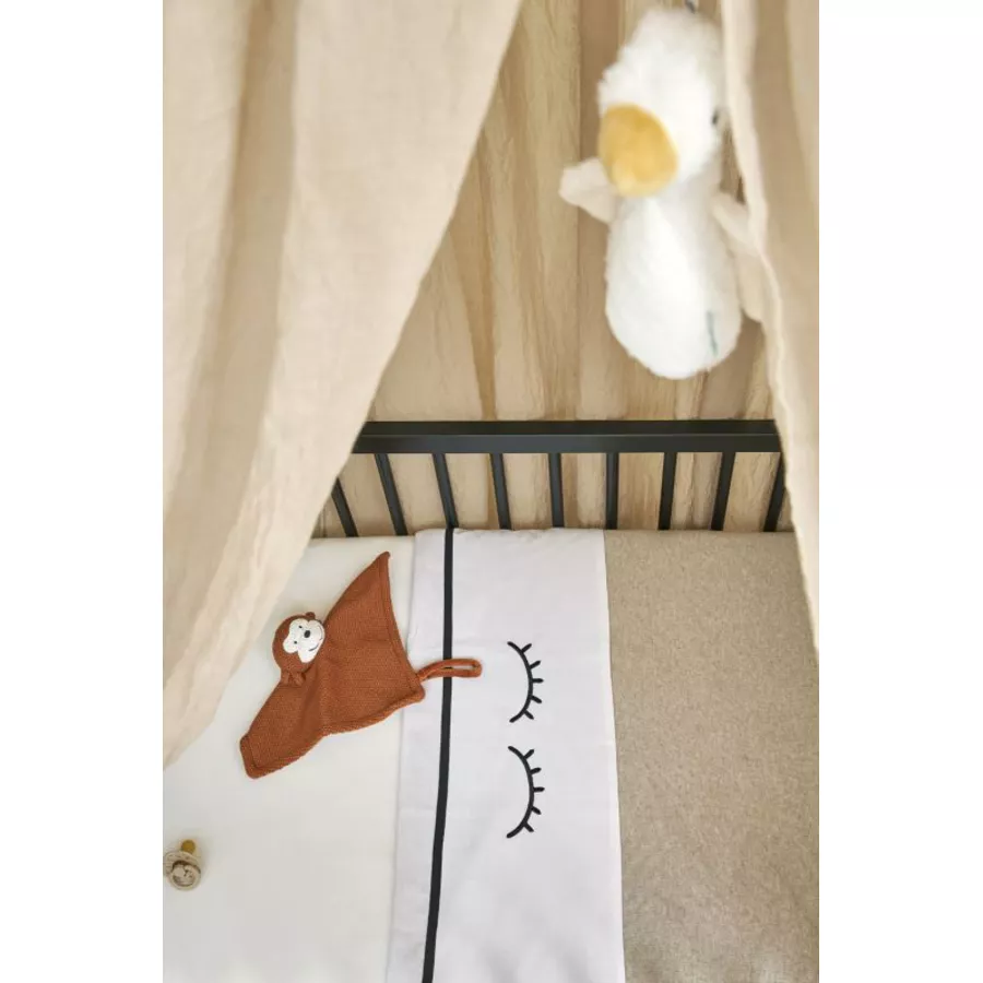 MEYCO Babydecke klein Knit Basic Sand Melange 75 x 100 cm
