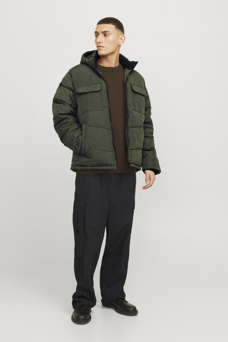 Jack & Jones groene heren jas