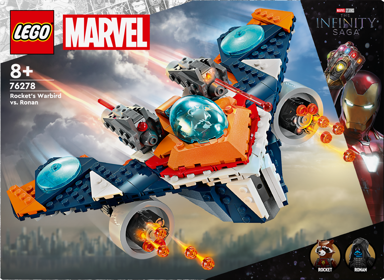 LEGO Super Heroes - Rockets Warbird mod Ronan (76278)