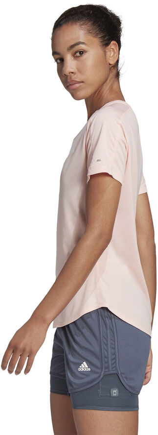 adidas Run It 3-Stripes Fast T-shirt Pink