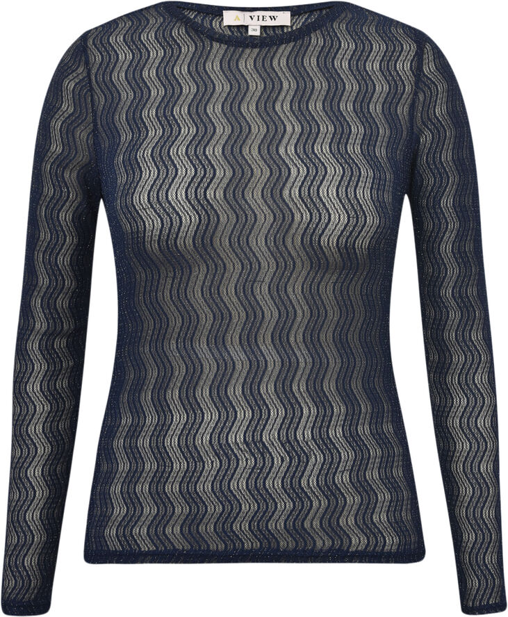 A-VIEW Evalla blouse Navy