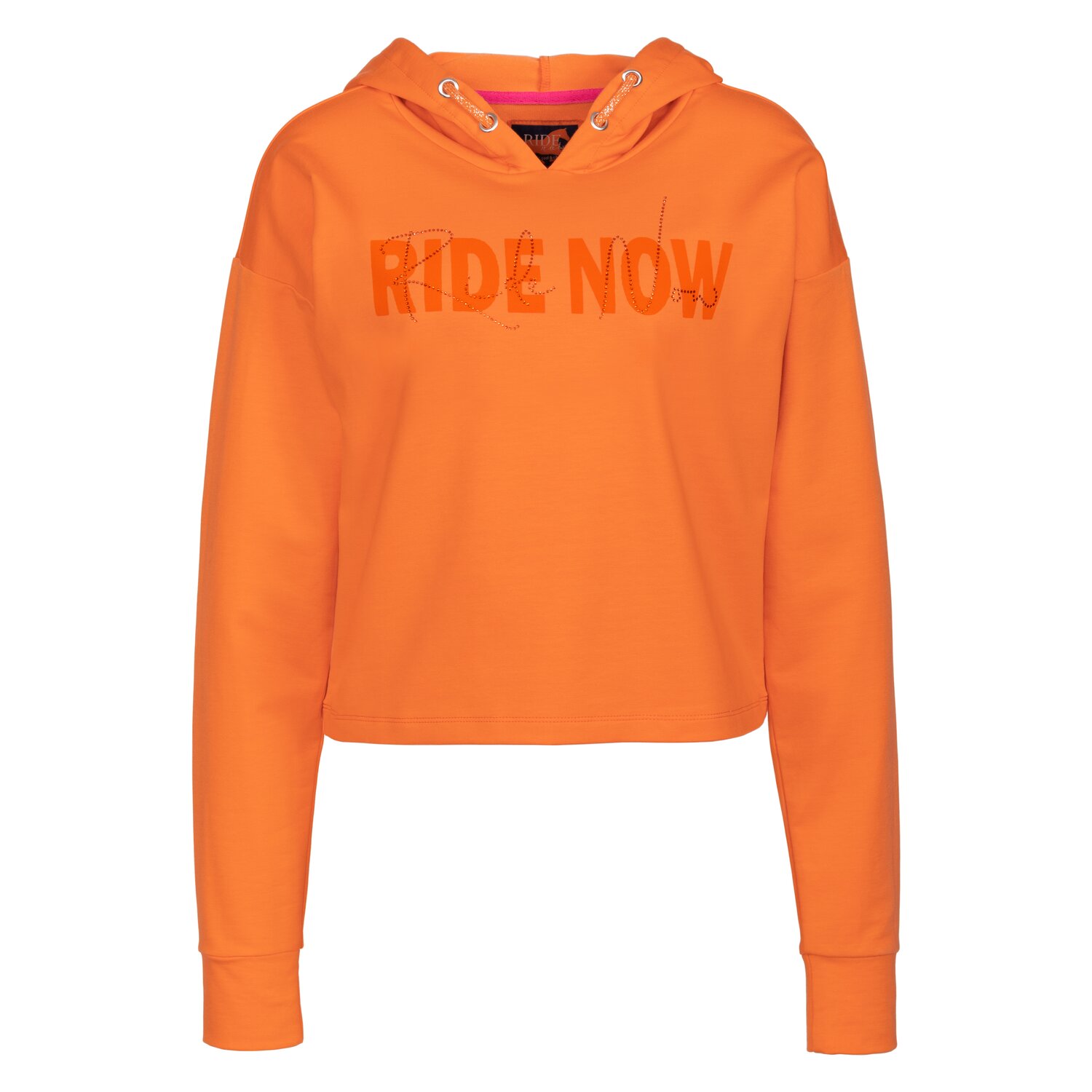 RIDE now Funktions-Hoodie  - orange flame