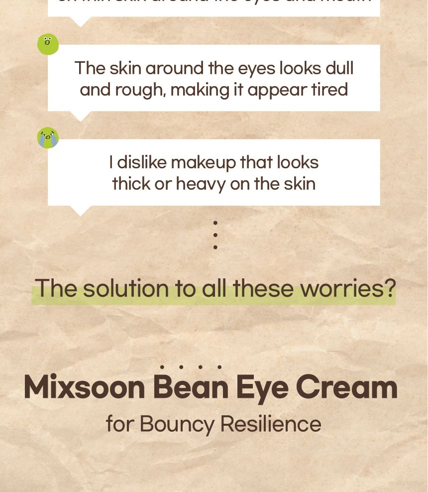 mixsoon - Bean Eye Cream