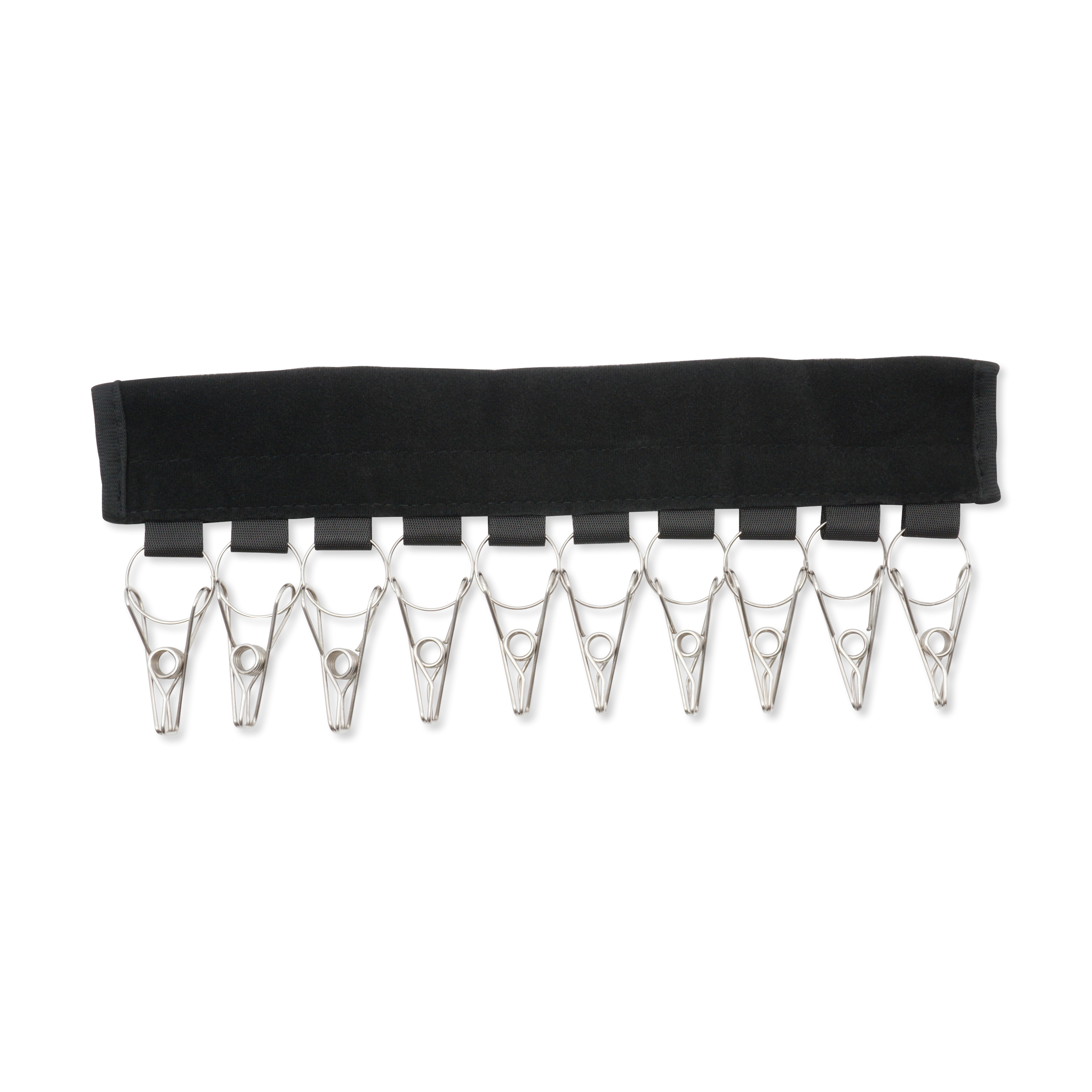 10in1 Multifunktions Kleiderhaken Hut / Socken Organizer Kappen Aufhänger - Schwarz
