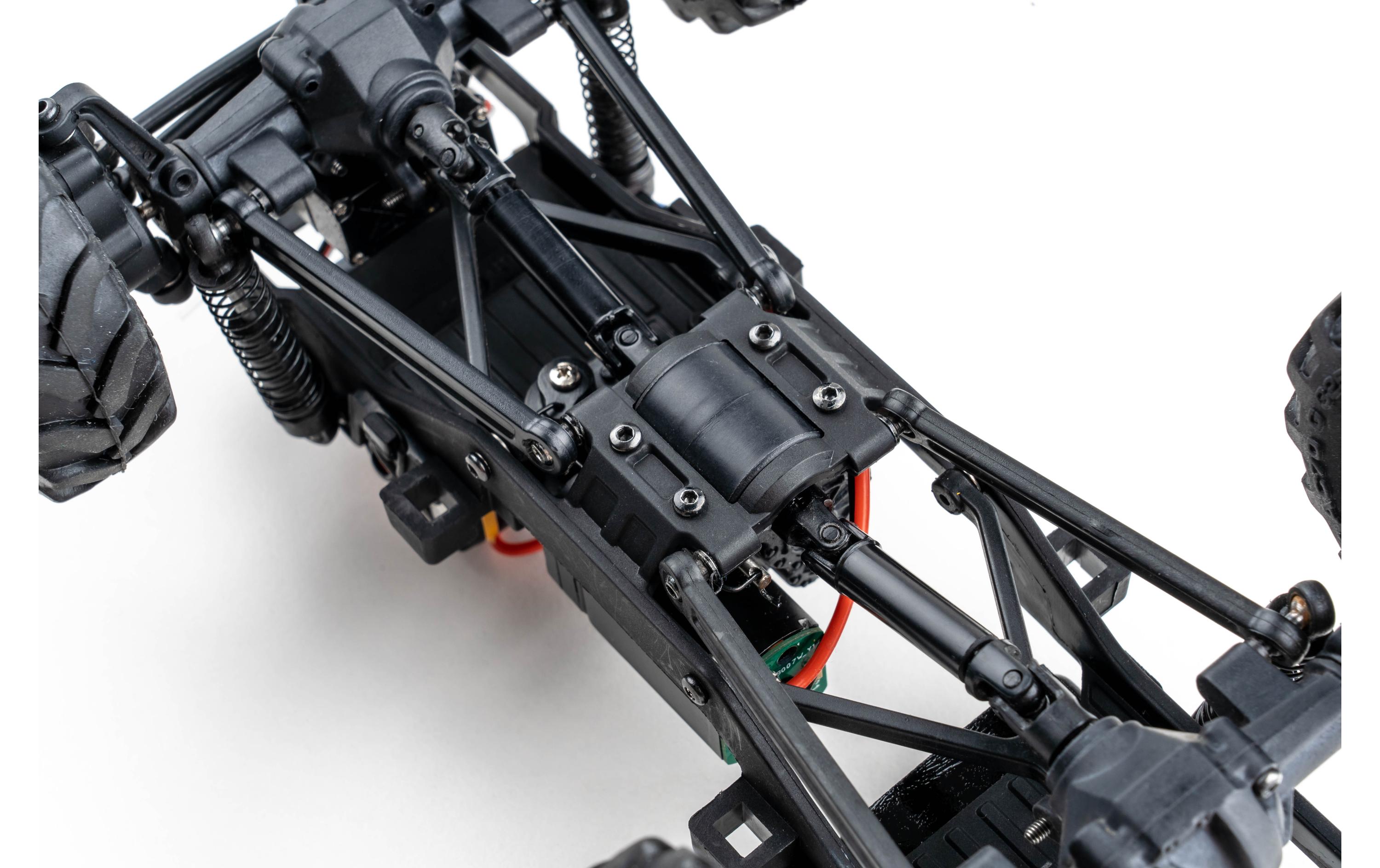 Scale Crawler FCX24 Power Wagon Mud-Racer, Blau 1:24, RTR<br>Rock Crawler im Miniformat mit 2-Gang Getriebe