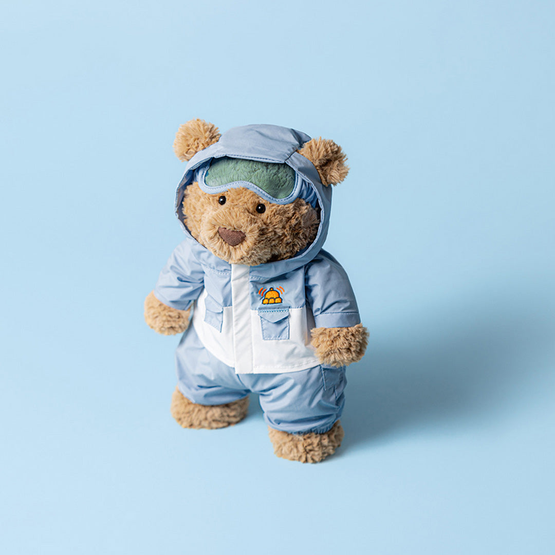 jellycat knuffelbeer bartholomew in skipak - 26 cm