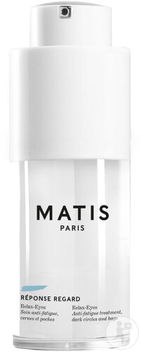 Matis Réponse Regard Relax Eyes Crème Yeux Flacon Pompe 15ml