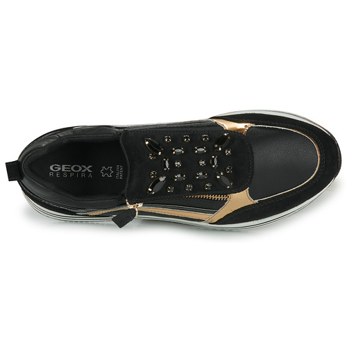 Geox - D KENCY B - Noir / Doré