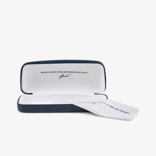 Lunettes de soleil L.12.12 rectangulaires modifiées en résine végétale Lunettes de soleil - Bleu - Lacoste - Homme