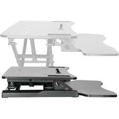 Garniture de bureau assis/debout, hauteur réglable