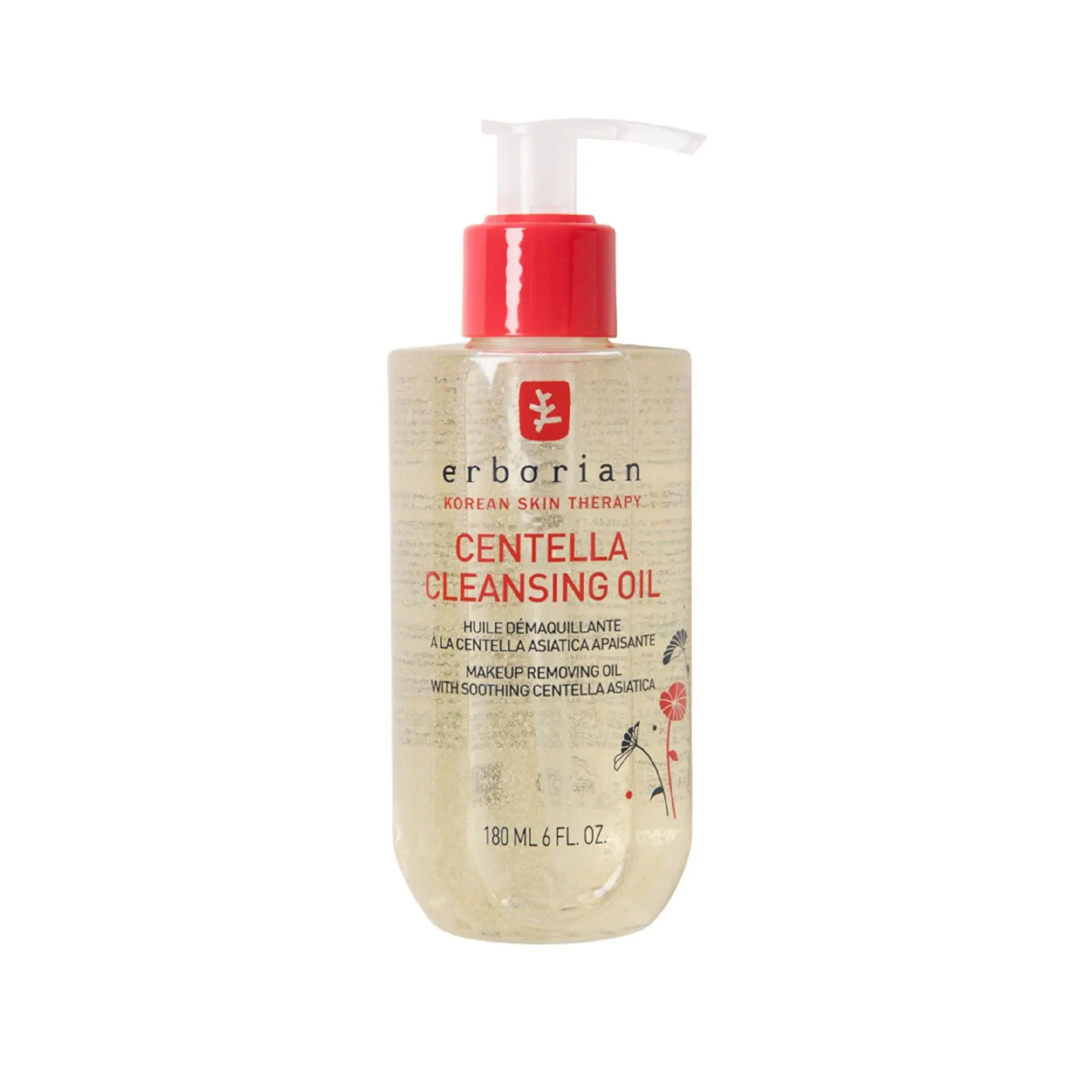Erborian - Centella Cleansing Oil Huile Démaquillante Ultra Fine à la Centella Asiatica Apaisante- Visage
