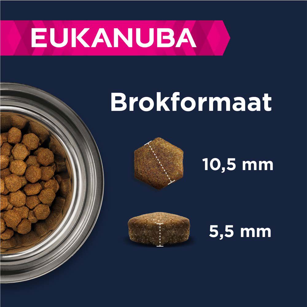 Eukanuba Puppy Small-Medium Breed - Hondenvoer - 12 Kilogram - kip, lam, rijst