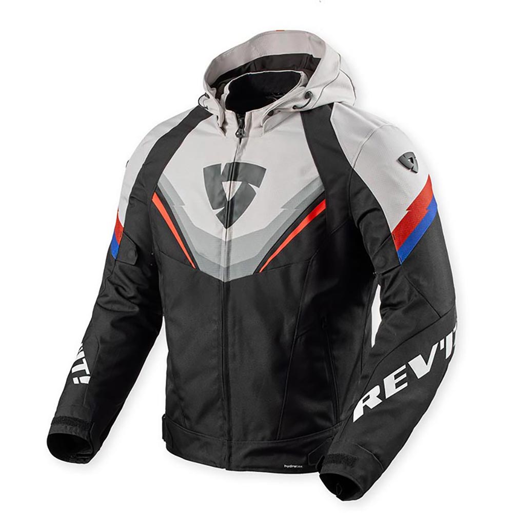 Rev'it - Blouson Quantum 3 H2O Noir / Gris Clair