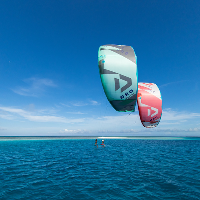 AILE DE KITESURF DUOTONE NEO 2024 MINT/DARK GREY