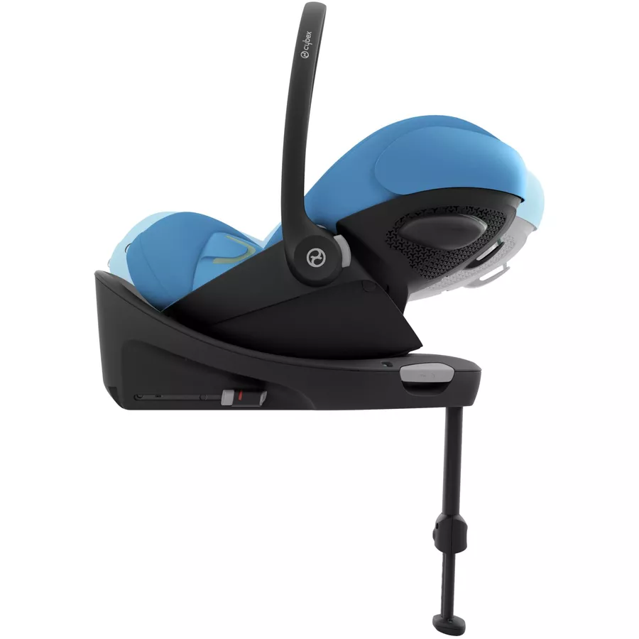 cybex GOLD Babyschale Cloud G i-Size Plus Beach Blue Plus mit Basisstation Base G