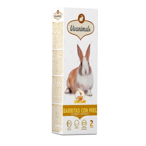 Palitos de mel Vivanimals para coelhos
