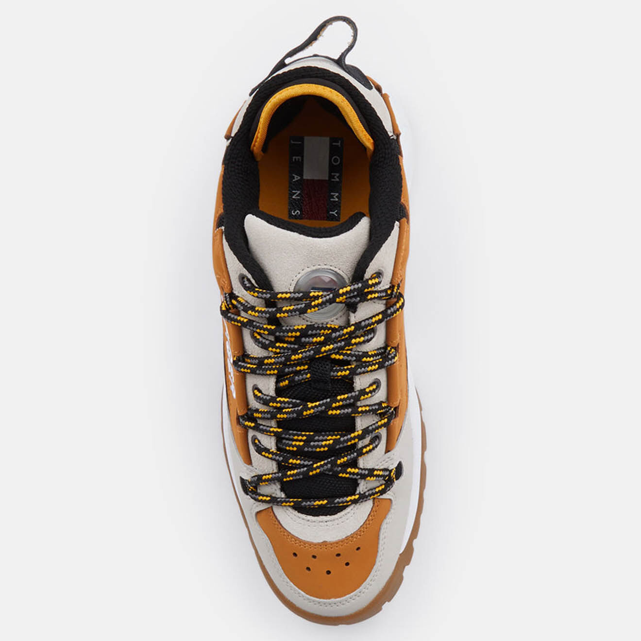Tommy Hilfiger Baskets en Cuir Key Look Heritage beige/camel