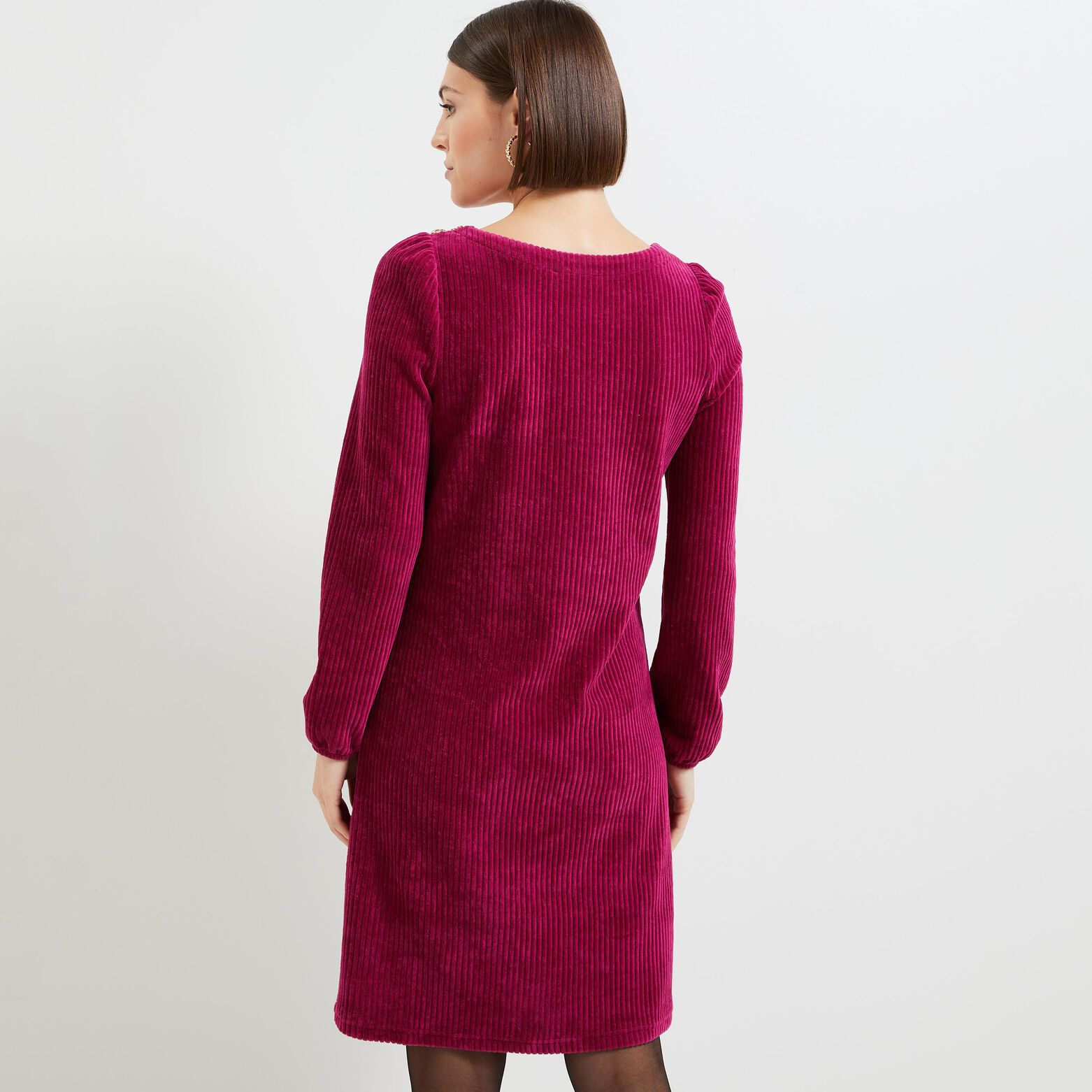 Robe velours femme