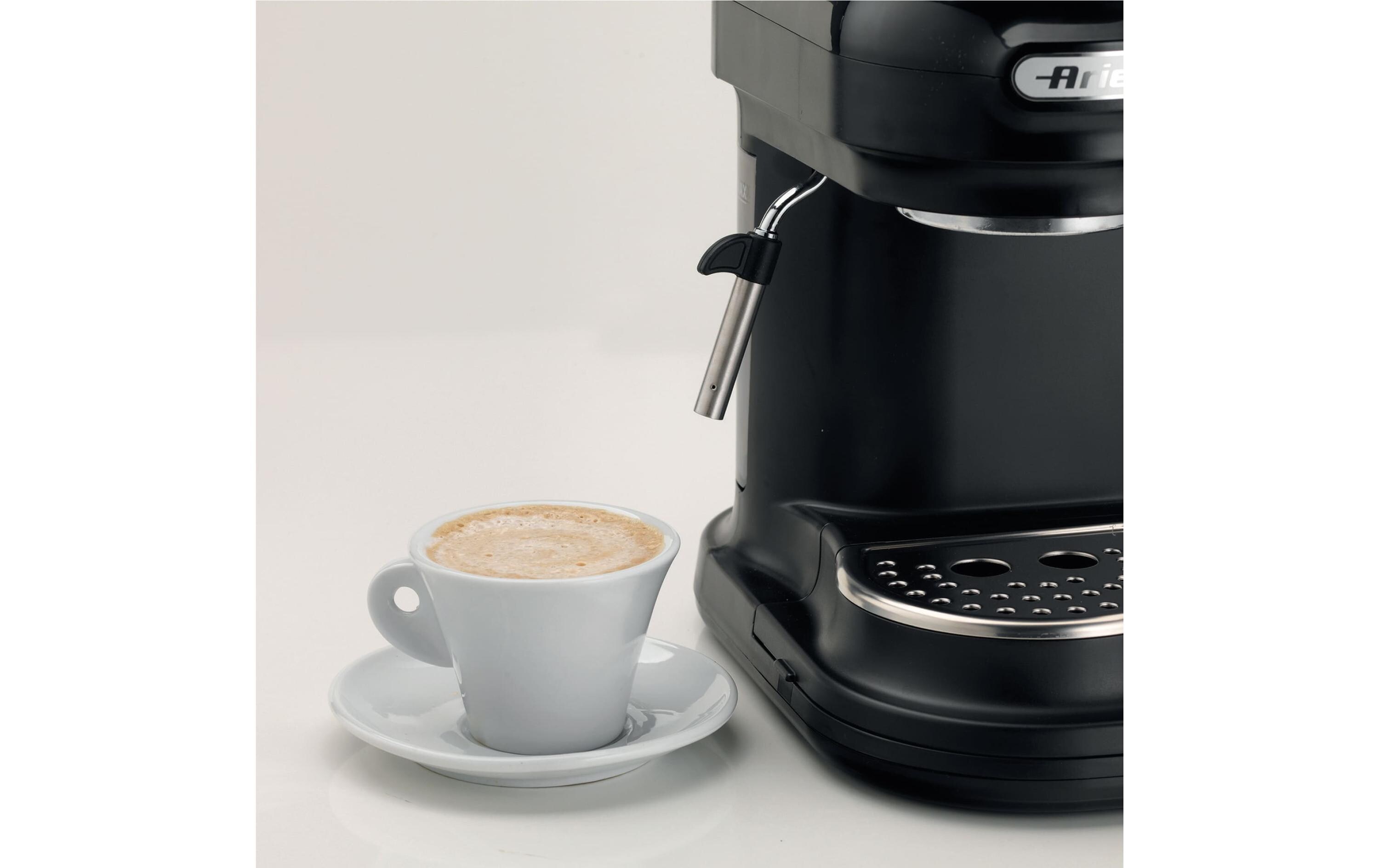 Portionskaffeemaschine MODERNA Schwarz<br>Espressomaschine