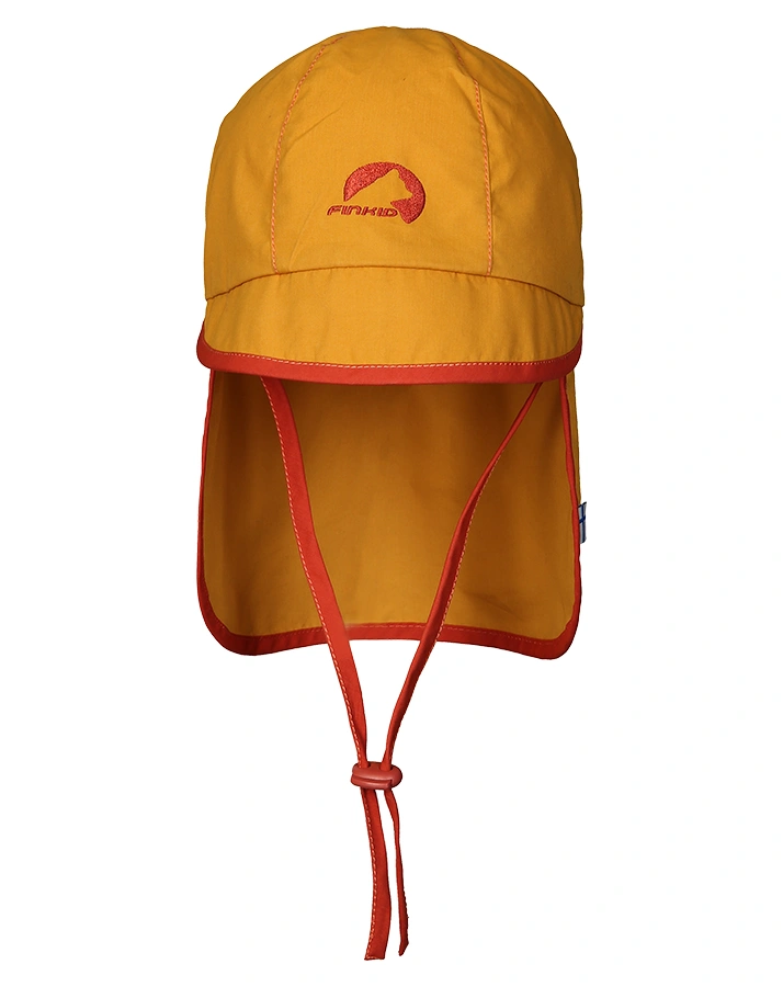 Südwester RANTALI mit Nackenschutz in golden yellow/chili