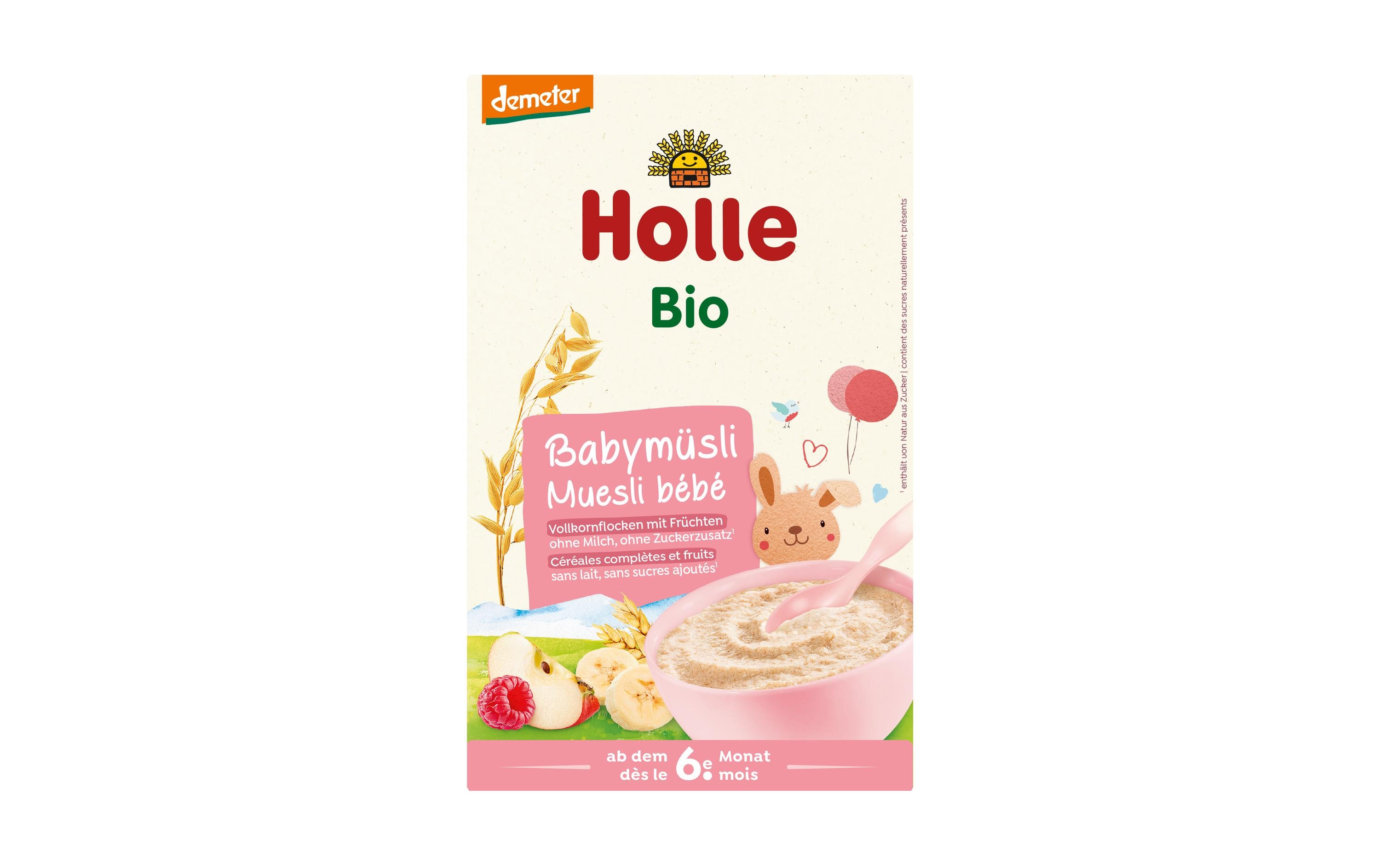 Getreidebrei Bio-Vollkorn-Babymüsli 250gGetreidebrei, Bio-Babymüesli, 1 x 250 g