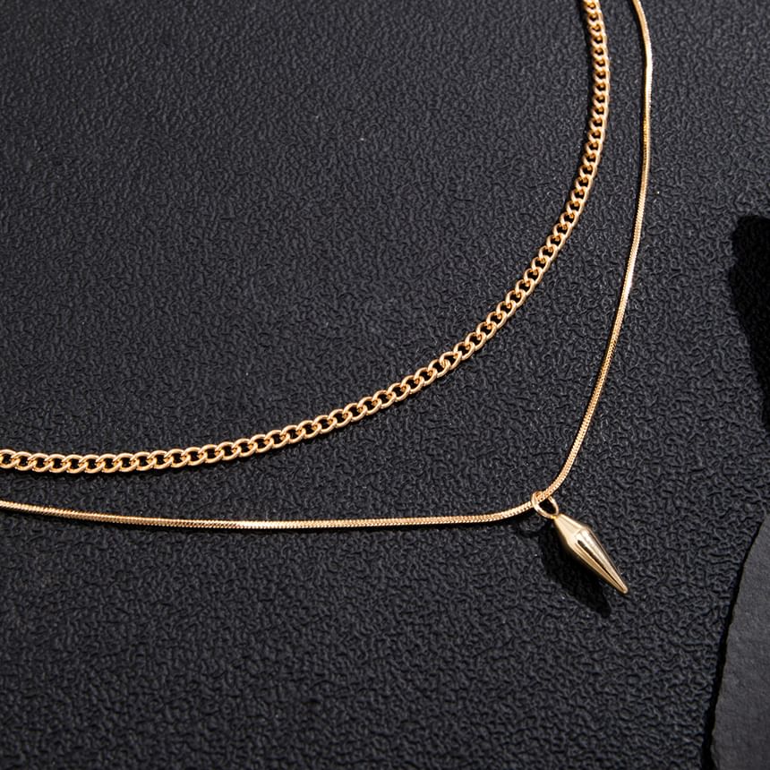 Gretlyn - Stud gelaagde ketting