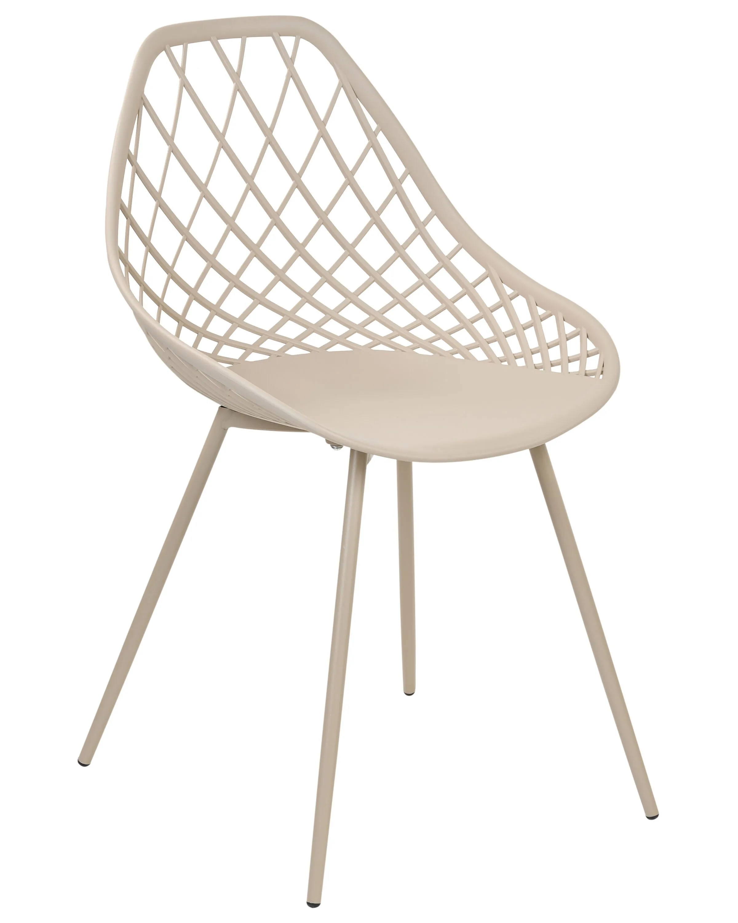 Set van 2 eetkamerstoelen CANTON II Beige