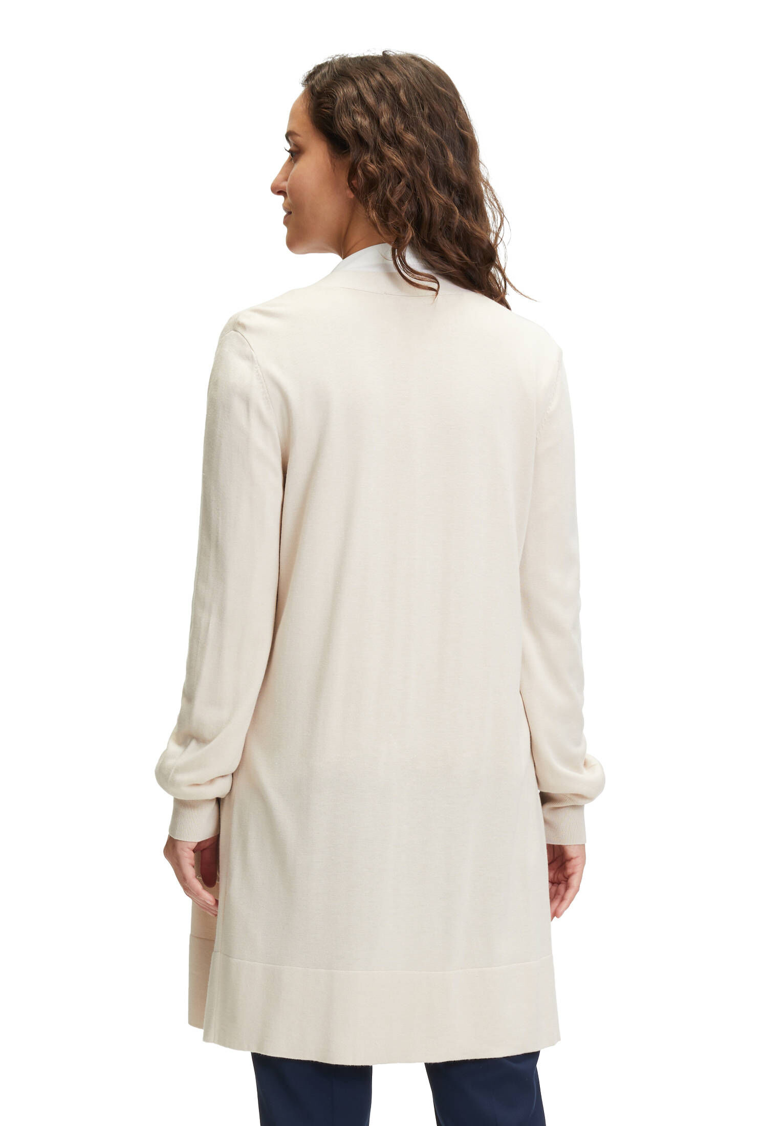 Betty & Co| Damen Feinstrickjacke ohne Verschluss