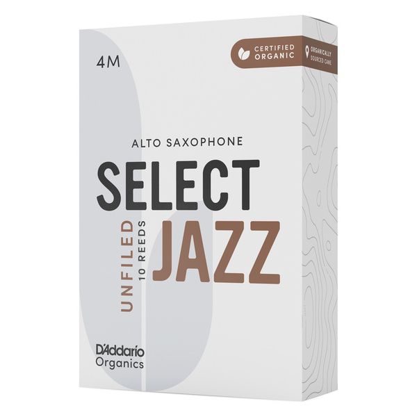 DAddario Woodwinds Organic Sel. Jazz Unf. ALT 4M