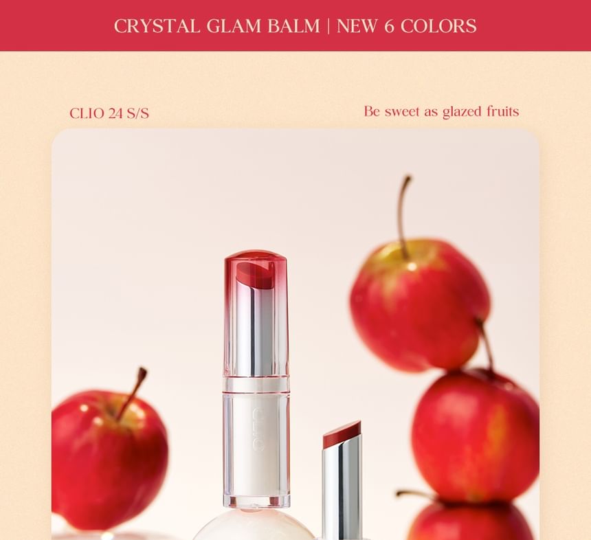 CLIO - Crystal Glam Balm - 6 kleuren