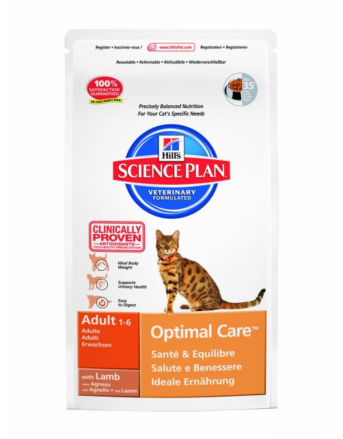 Hill's Feline Adult Lam - Kattenvoer
