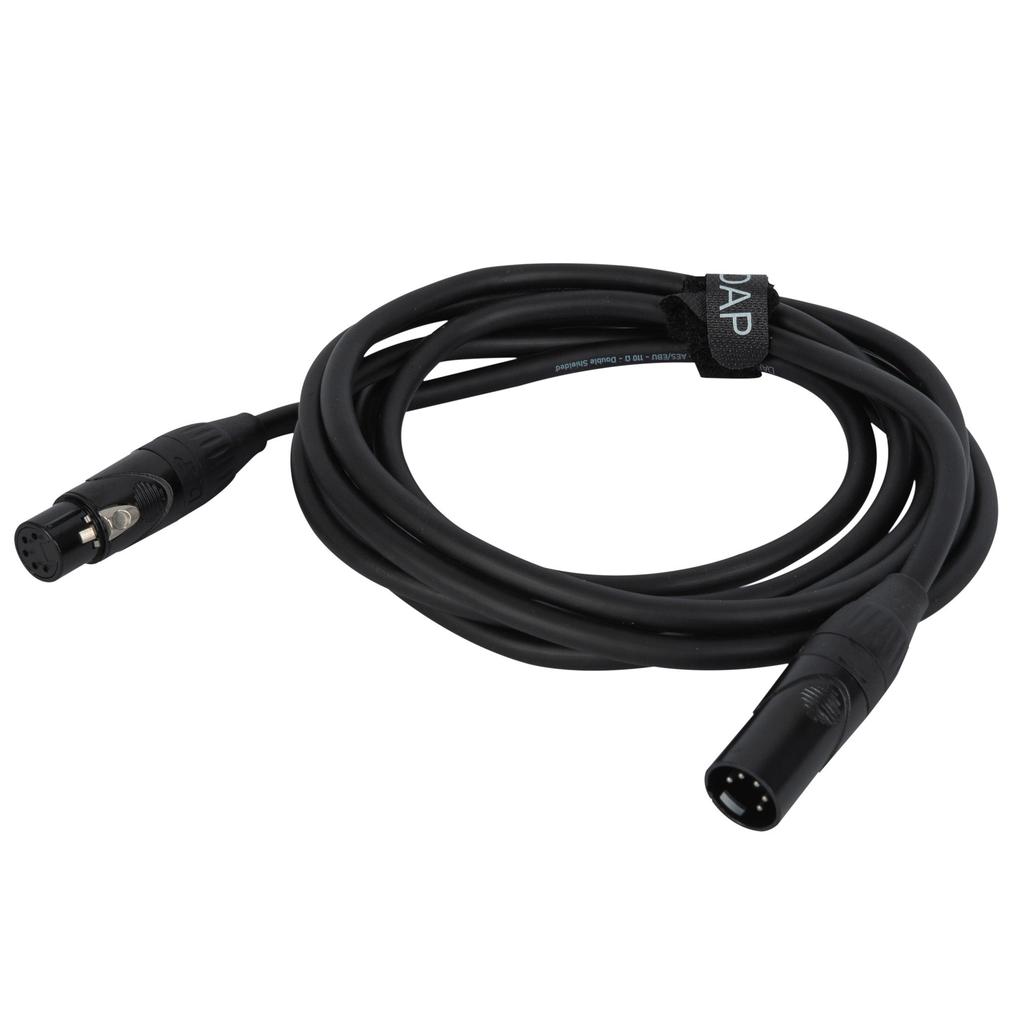 DAP FLX08 DMX-kabel XLR 5-pins M-F 6 meter