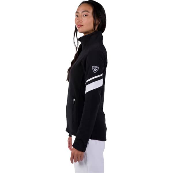 Veste polaire ROSSIGNOL W STRAWPILE FLEECE FZ BLACK