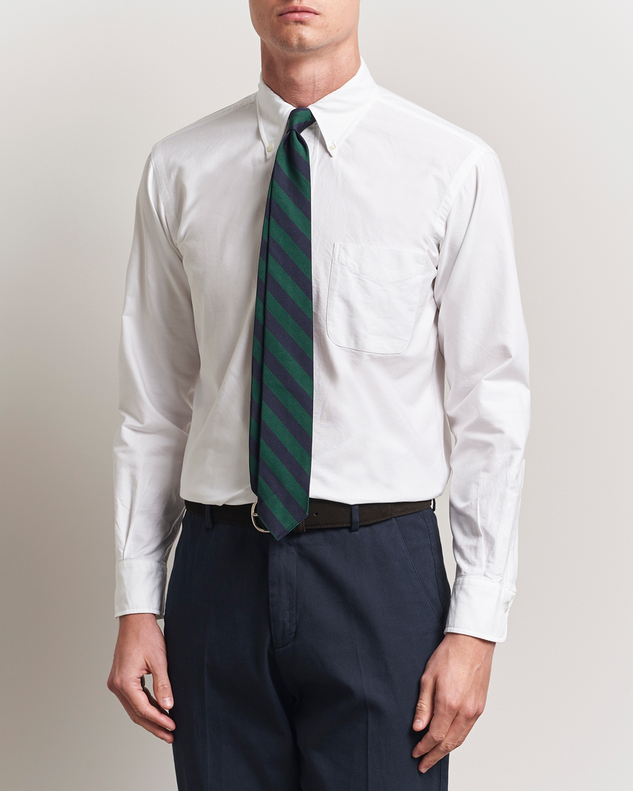 Kamakura Shirts Vintage Ivy Oxford Button Down Shirt White
