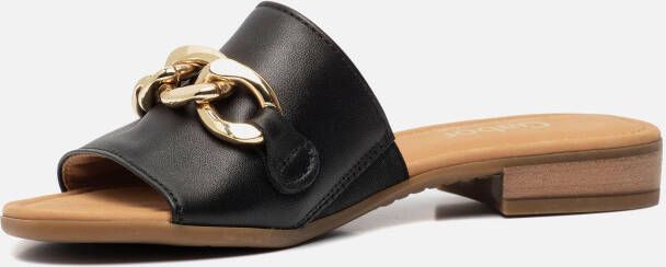 Gabor Comfortabele dames slippers Black Dames