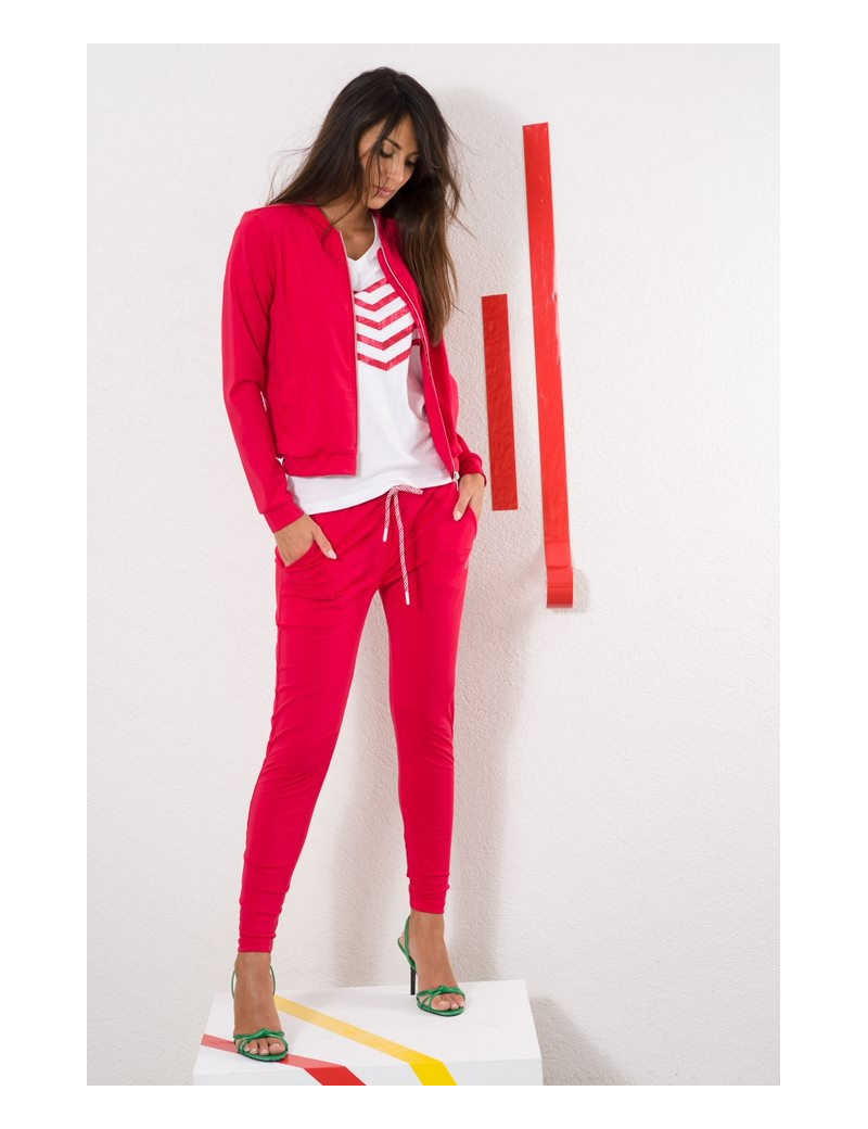 HBT BLOUSON KIMY ROUGE HERO