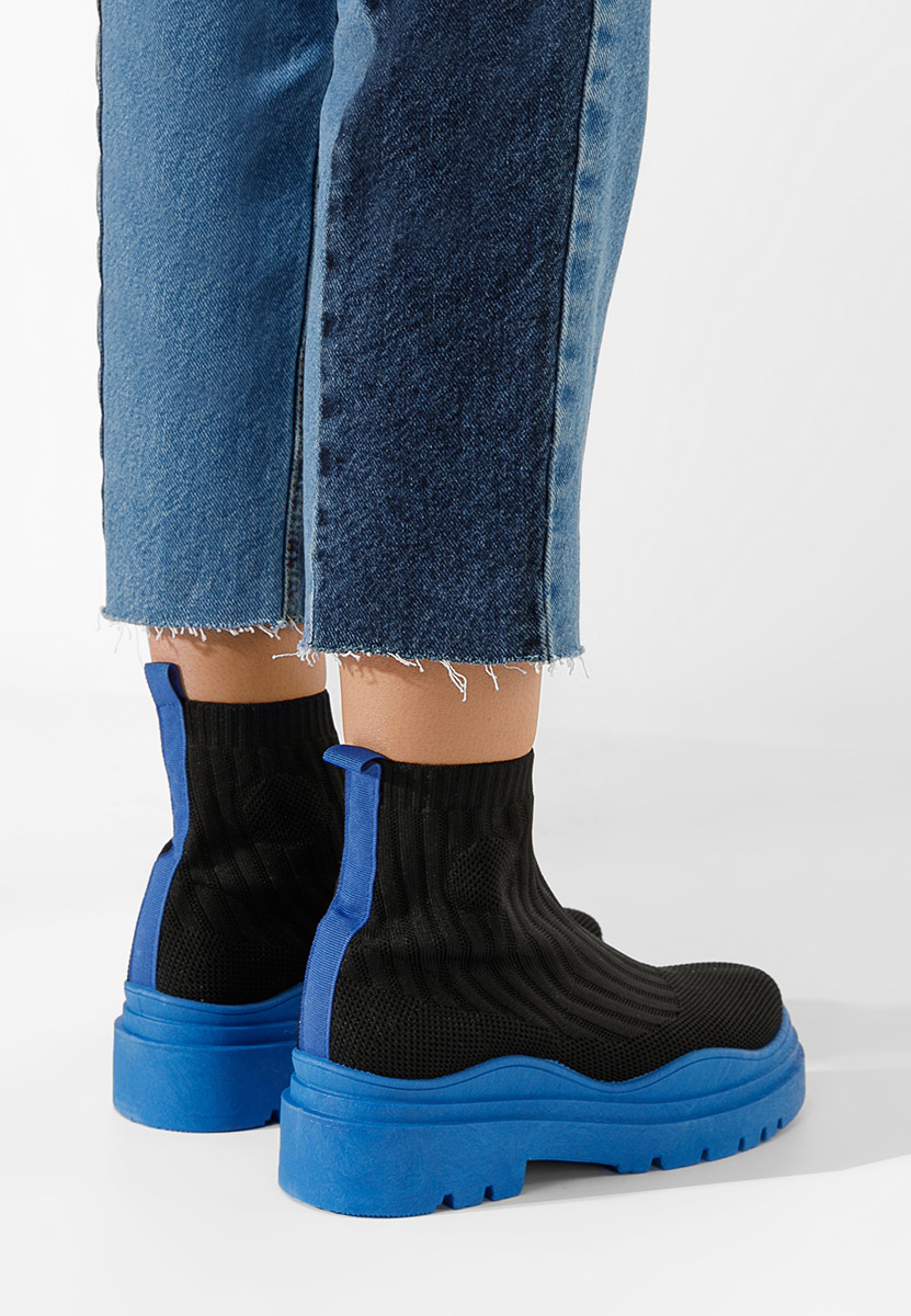 Baskets chaussette bleus Brinley V3