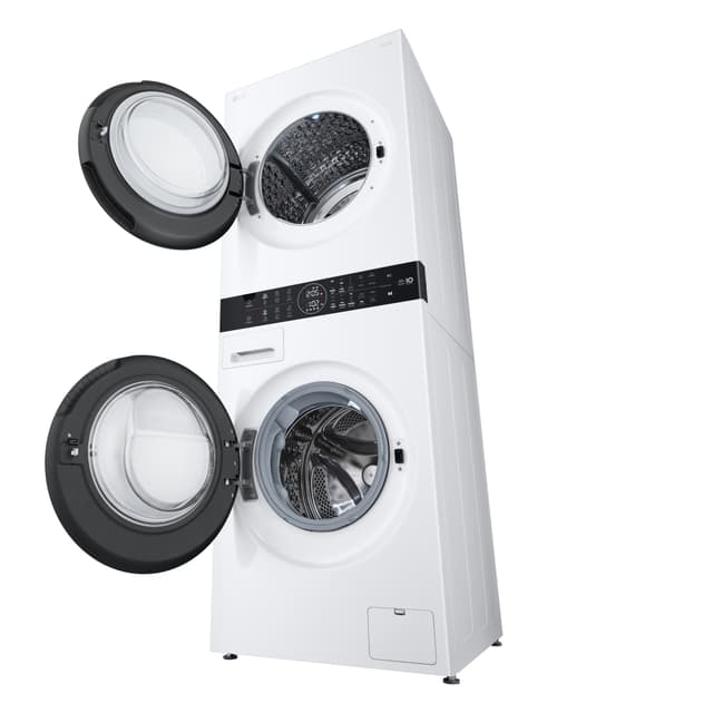 LG WashTower vaskemaskine/tørretumbler WT1210WWF (Hvid)