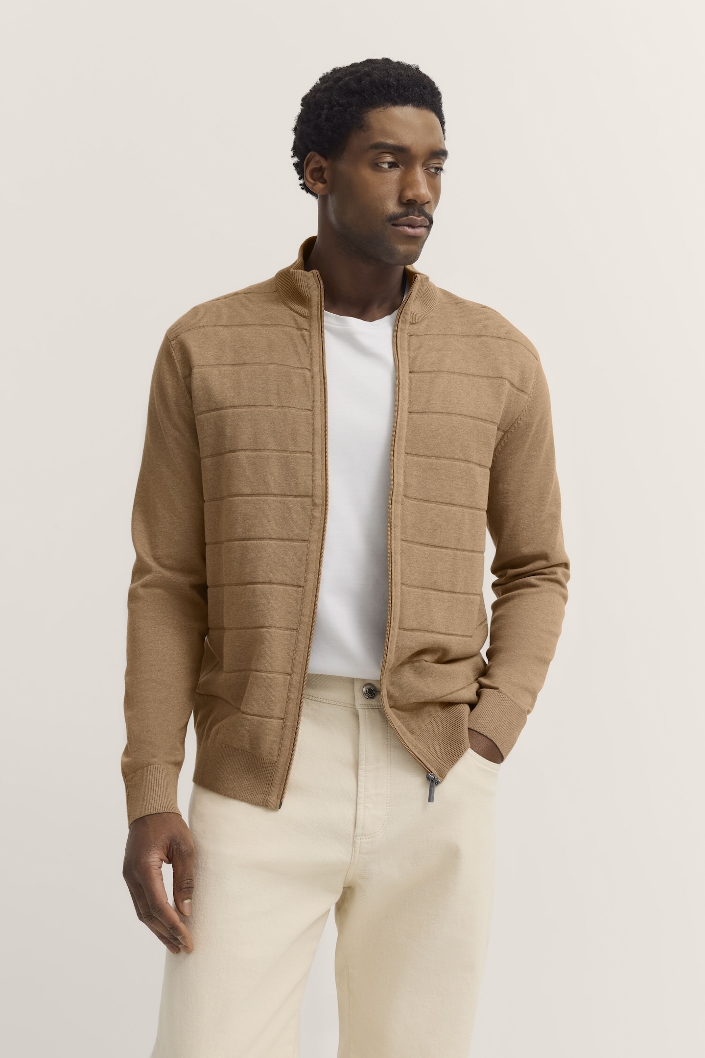 bugatti Strickjacke , mit Reissverschluss