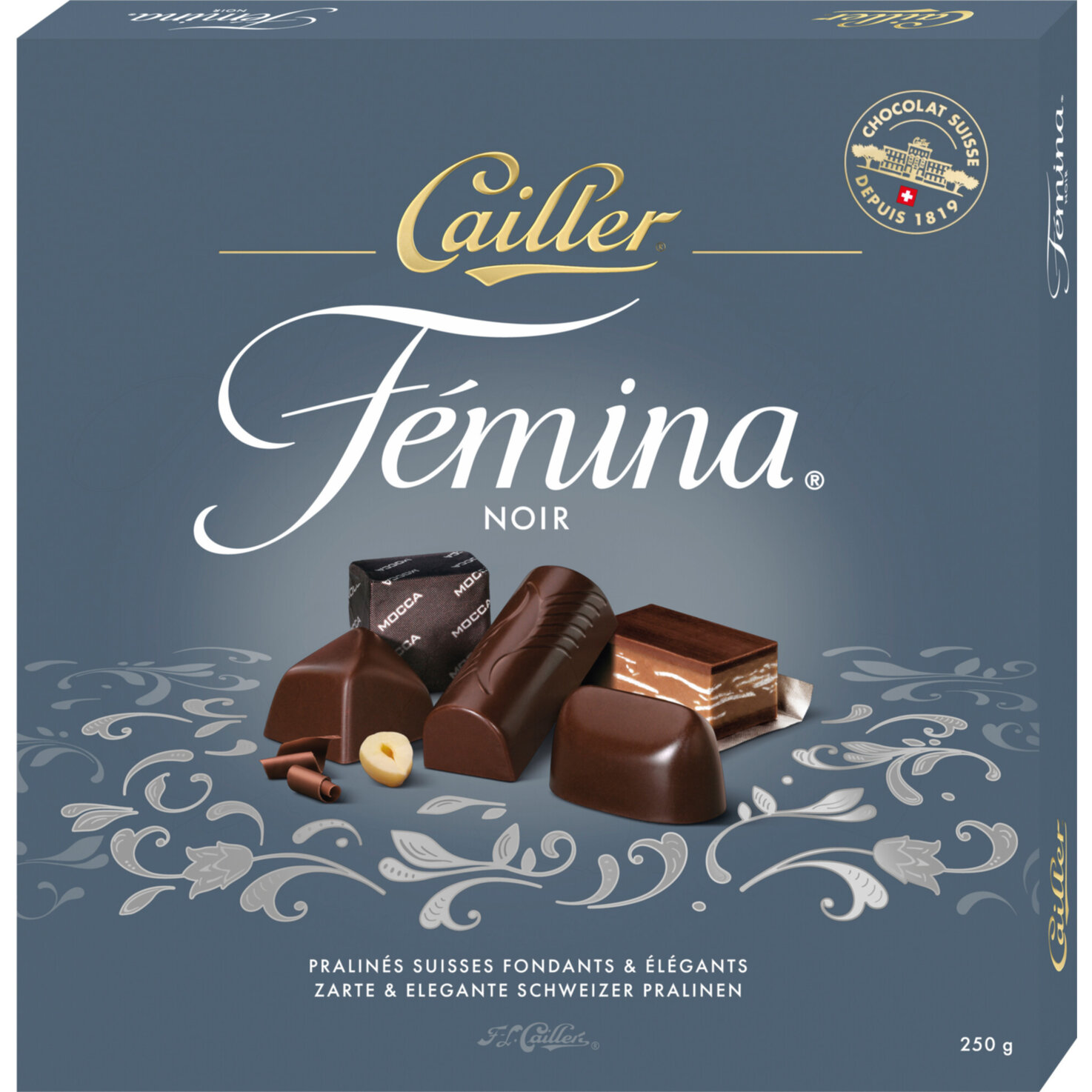Cailler Fémina dunkel Pralinen