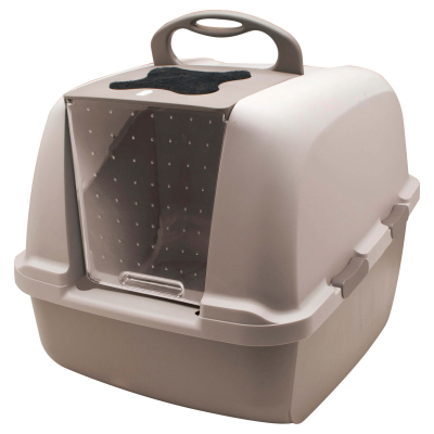 Catit Jumbo Katzentoilette mit Abdeckung