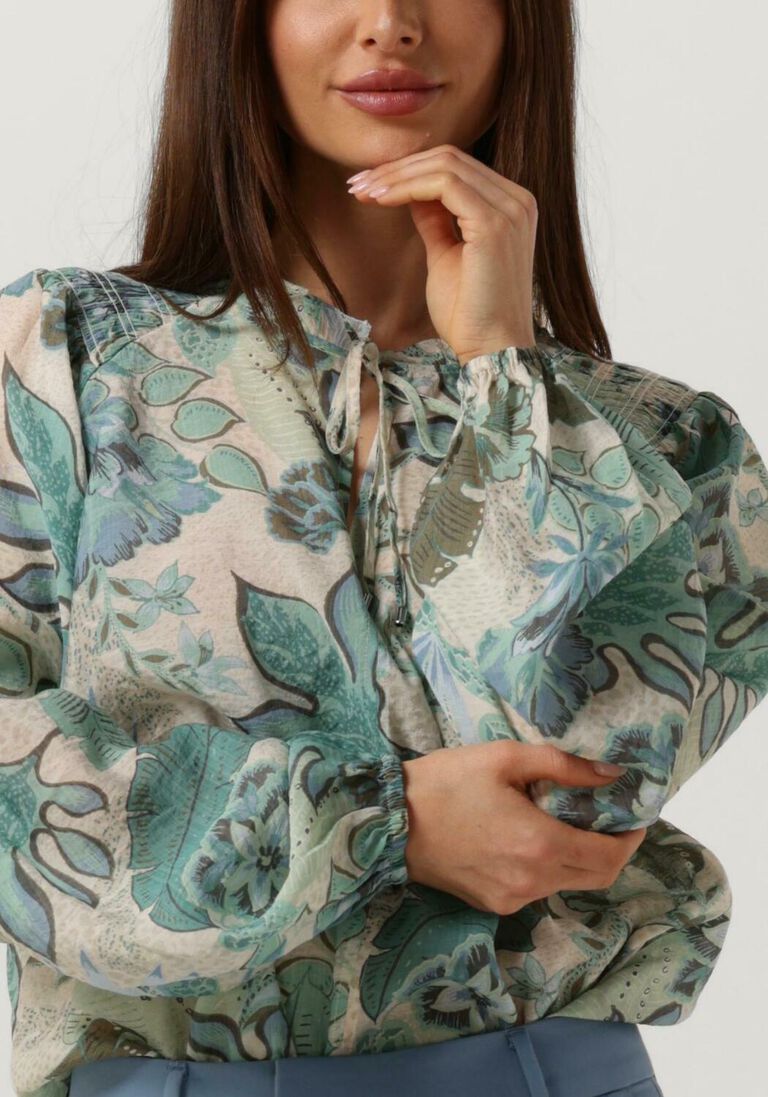 MOS MOSH blauwe mos mosh blouse eisa sarasa